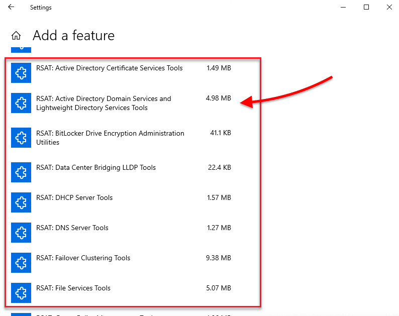 Add a feature