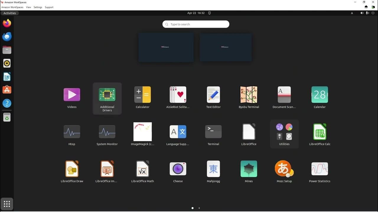 Amazon WorkSpaces