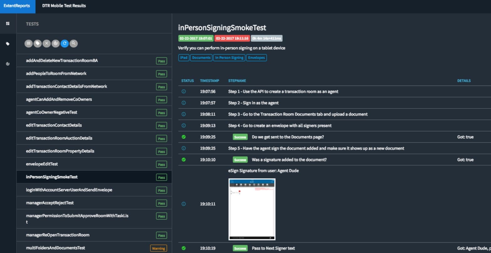 Appium software testing
