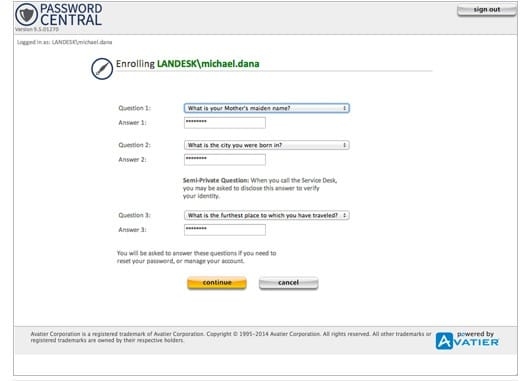 Avatier Identity Anywhere