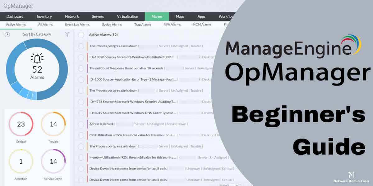 Beginners Guide to ManageEngine OpManager