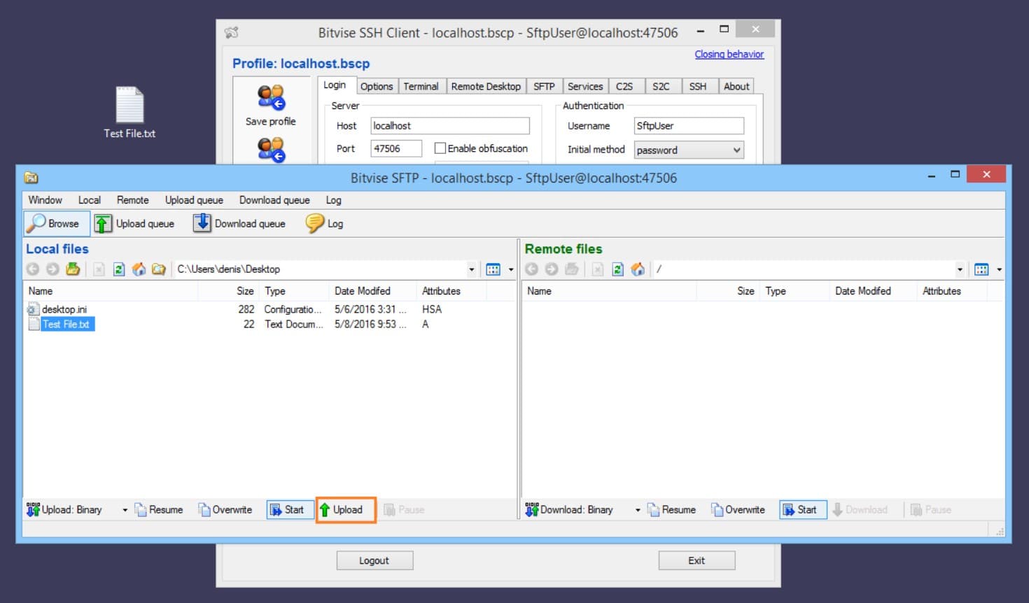 Bitvise SSH Server