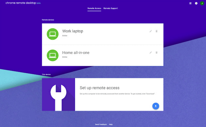 Chrome Remote Desktop