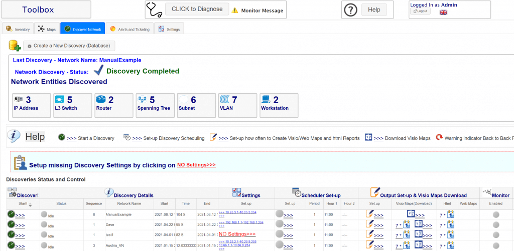 Codima Network Inventory