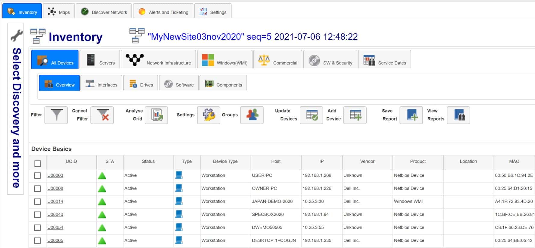 Codimatech Codima Network Inventory