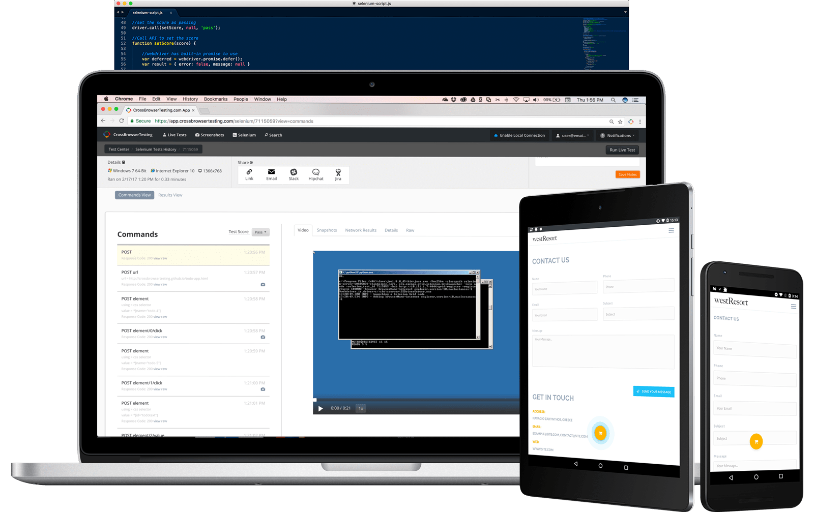 Cross Browser Testing
