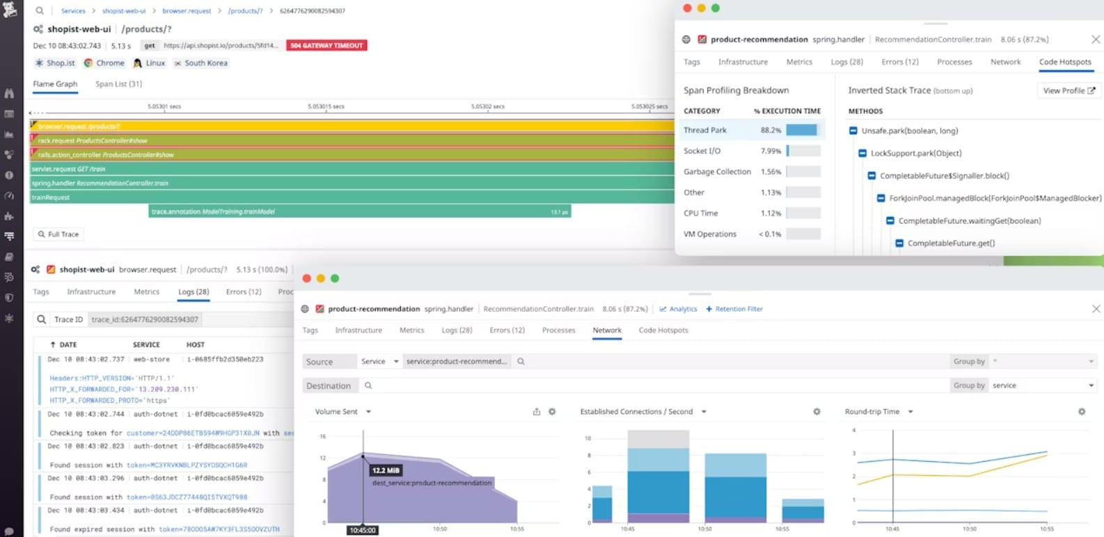 Datadog Application Monitoring