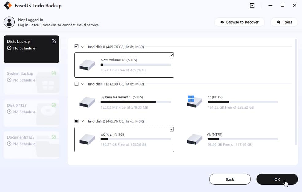 EaseUS Todo Backup Tool