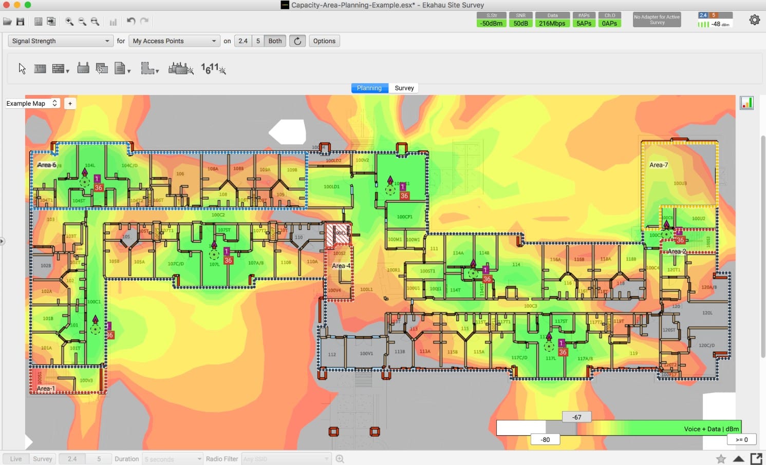 Ekahau Heatmapper