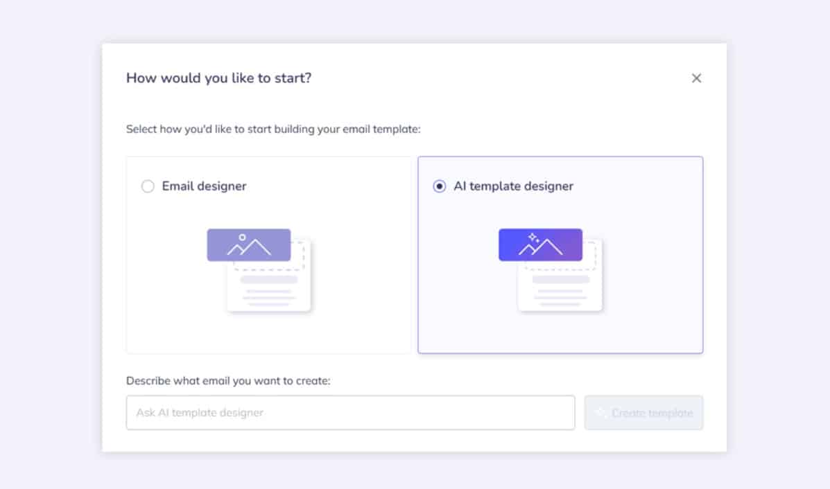 ElasticEmail email builder