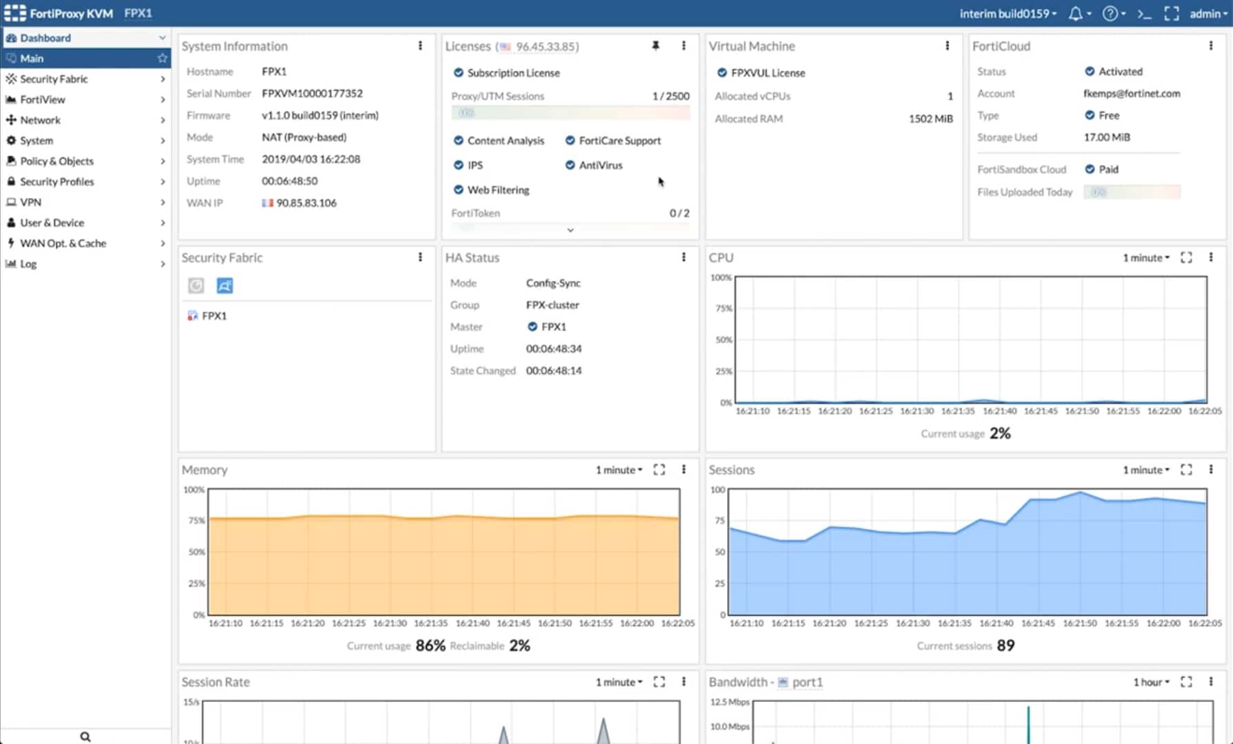 Fortinet Fortiproxy