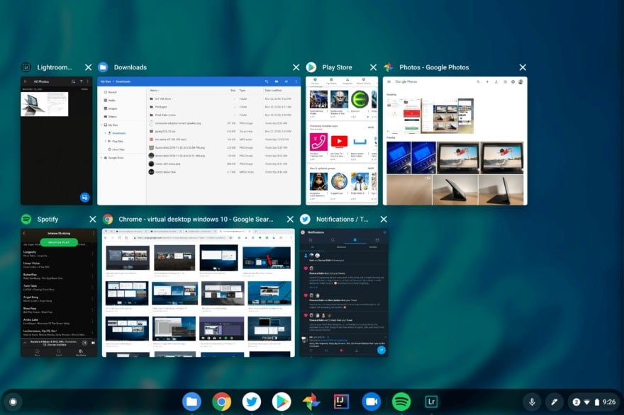 Google Virtual Desktops