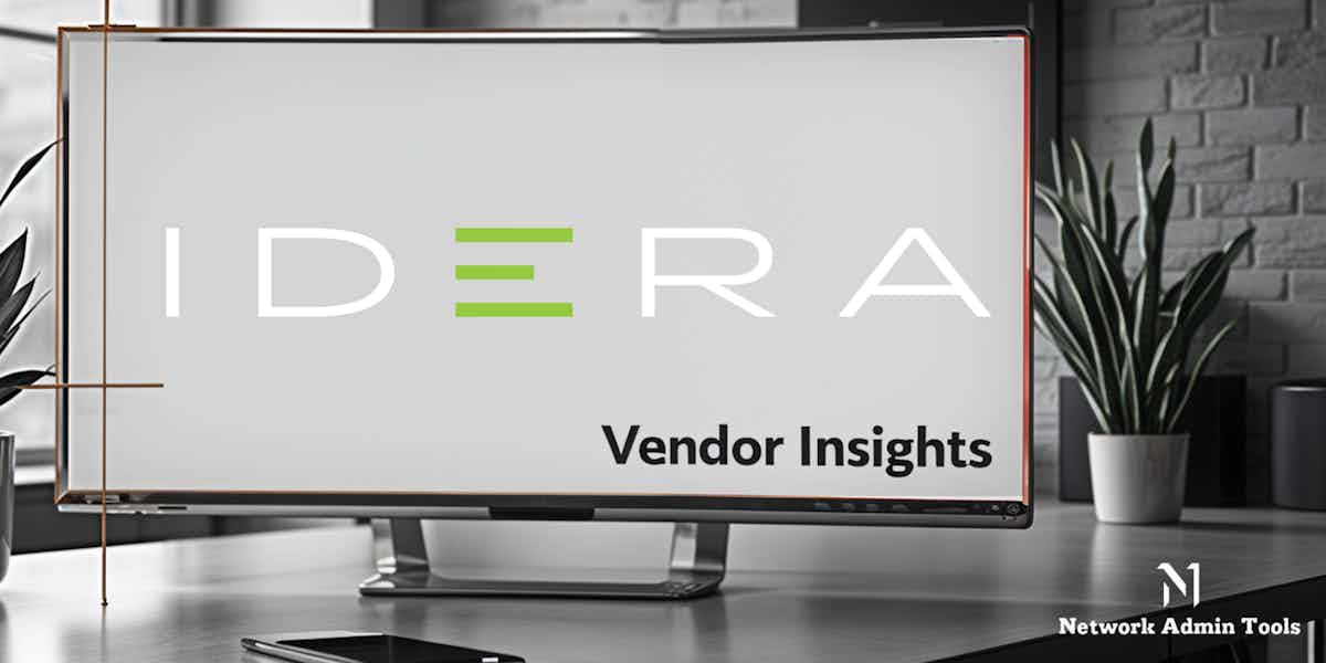 Idera Vendor Insights