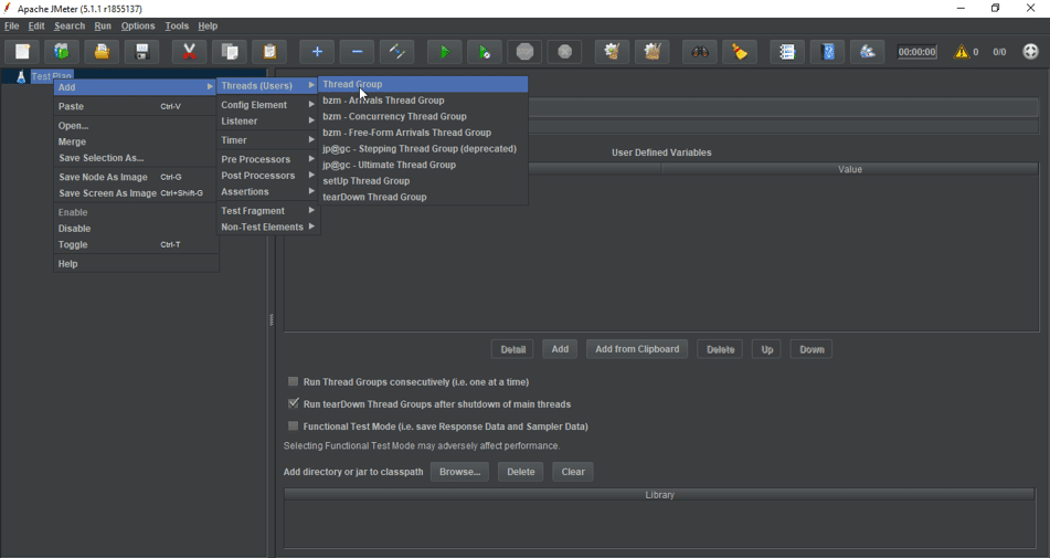 Apache JMeter API testing tool