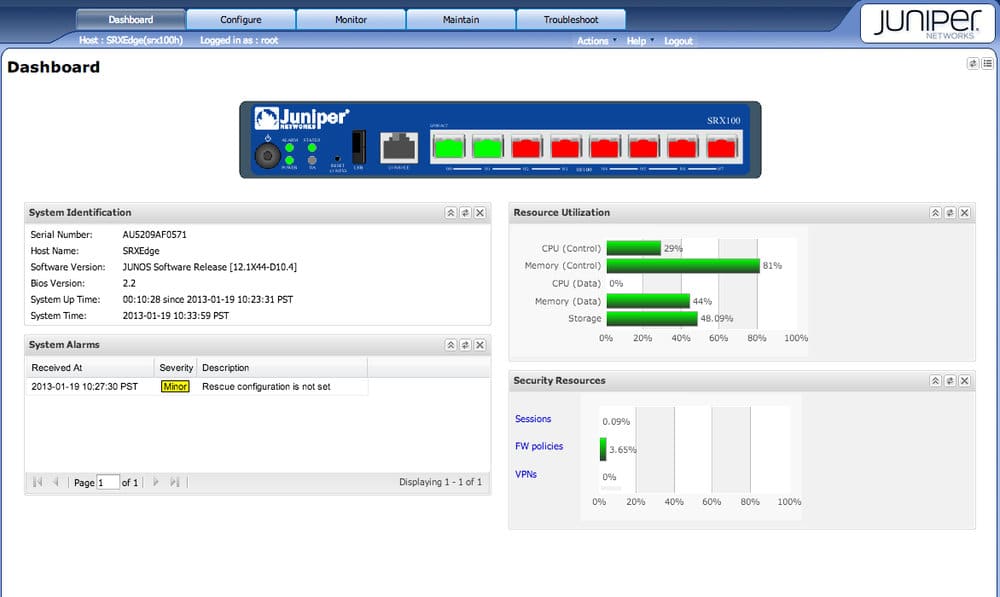 Juniper Networks SRX Series