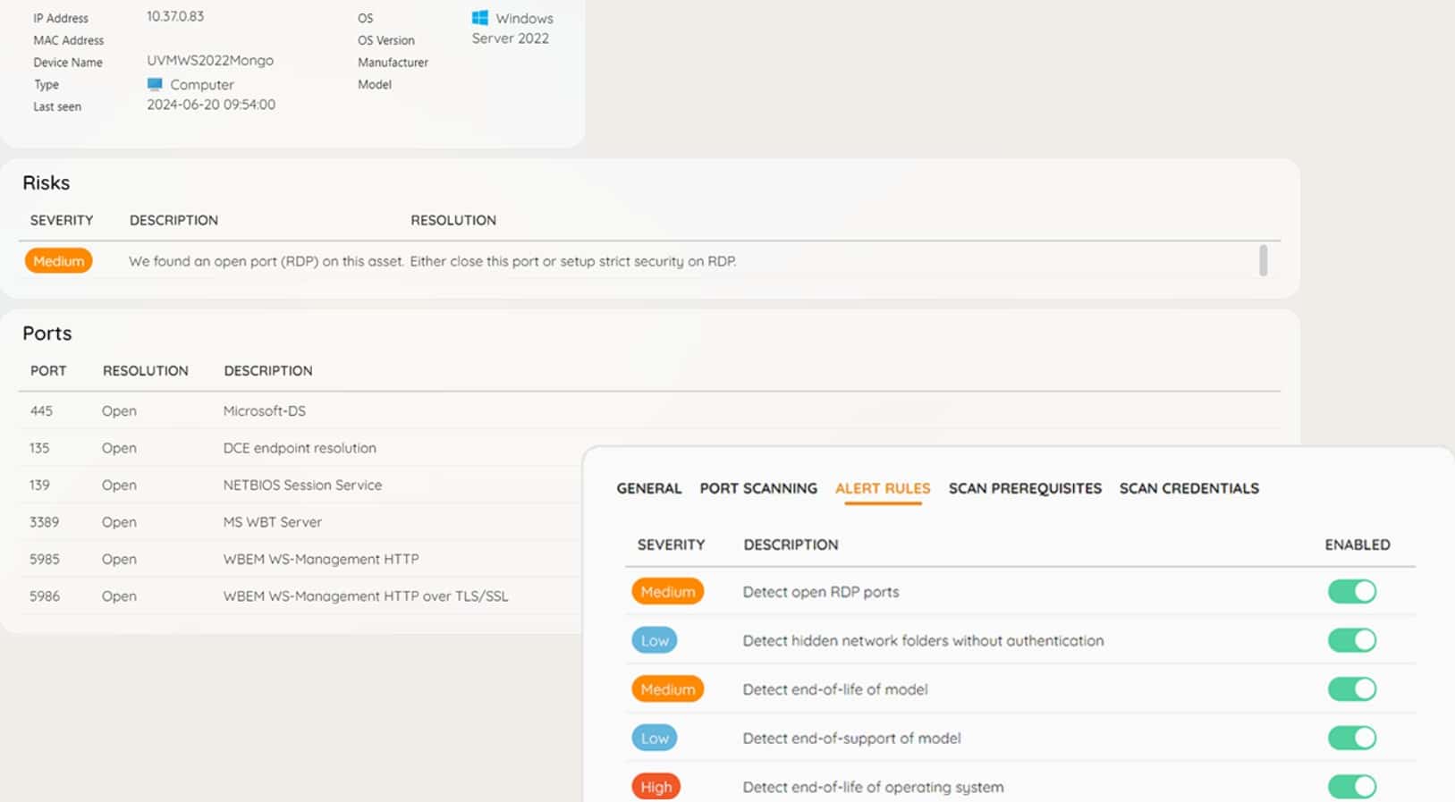 Lansweeper ip scanner