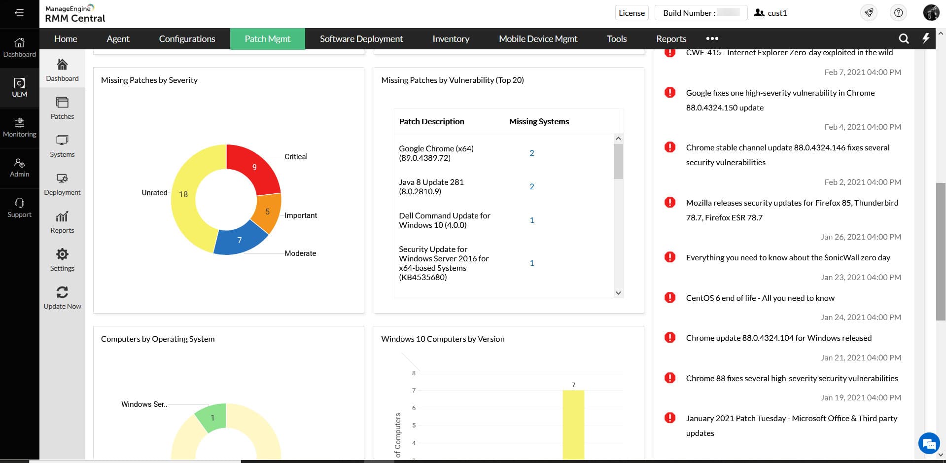 ManageEngine RMM Central