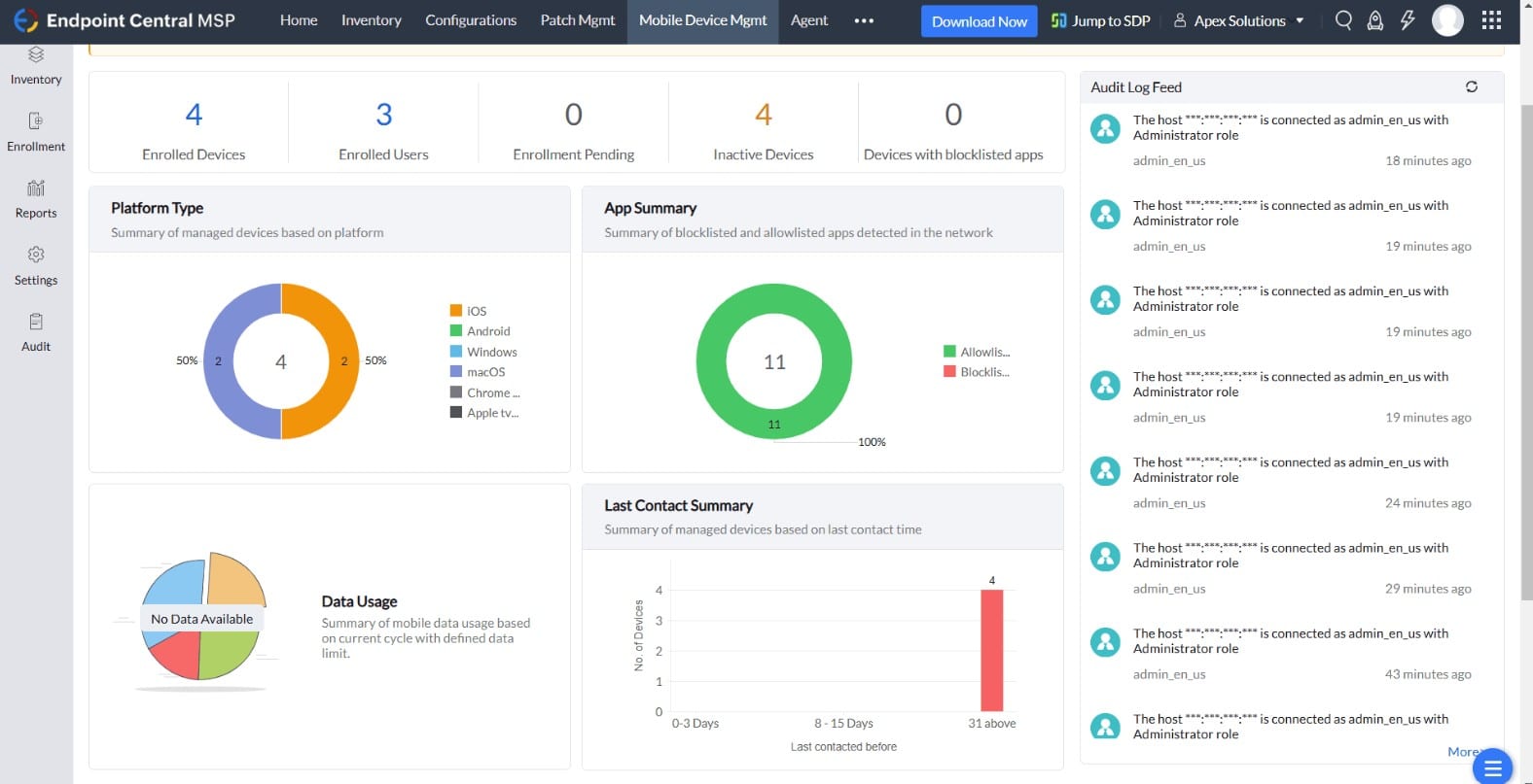 ManageEngine endpoint central MSP