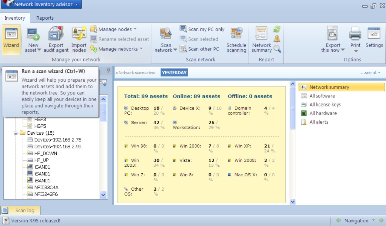 Network Inventory Advisor