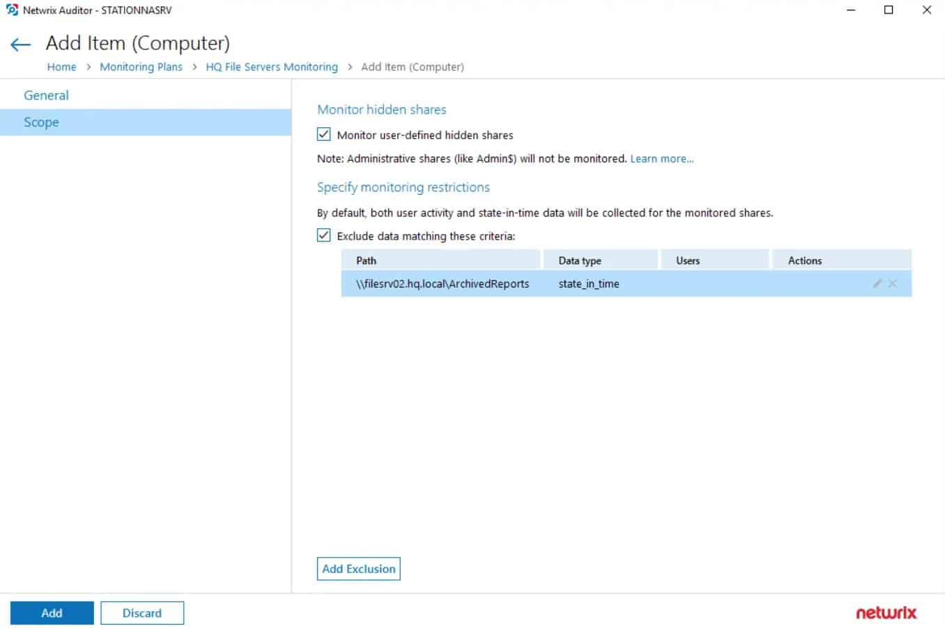 Netwrix Auditor File Server Monitoring