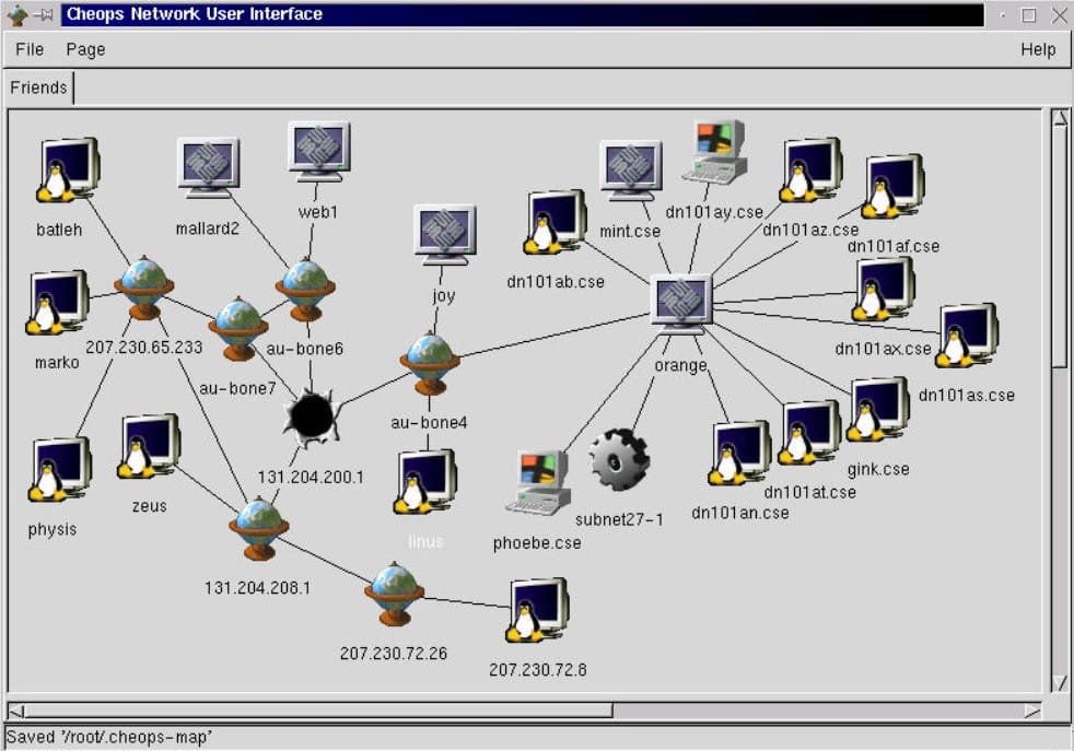 Nmap map