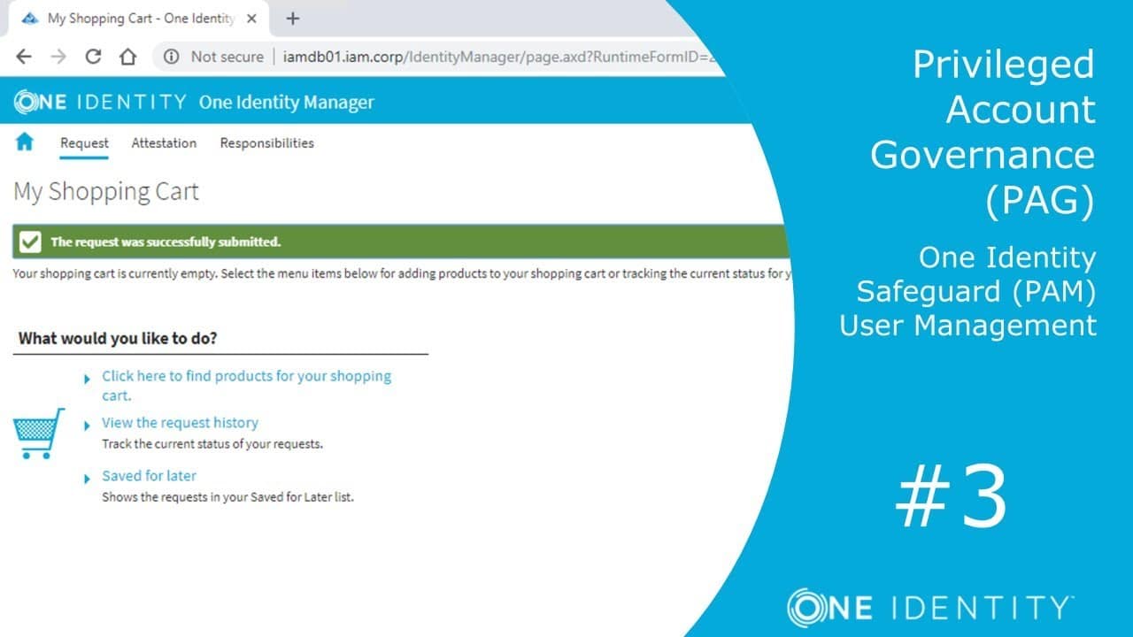 One Identity privileged access management