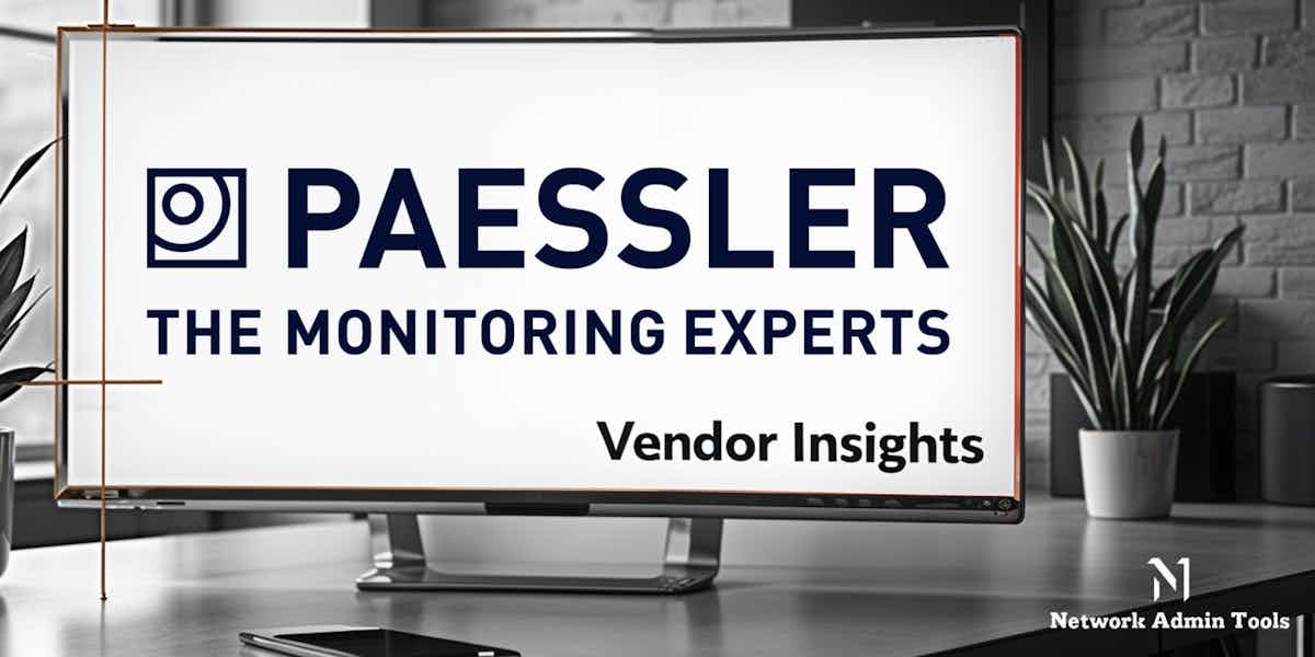 Paessler Vendor Insights