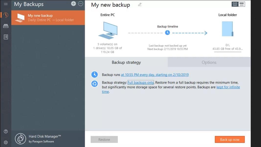 Paragon Hard Disk Manager