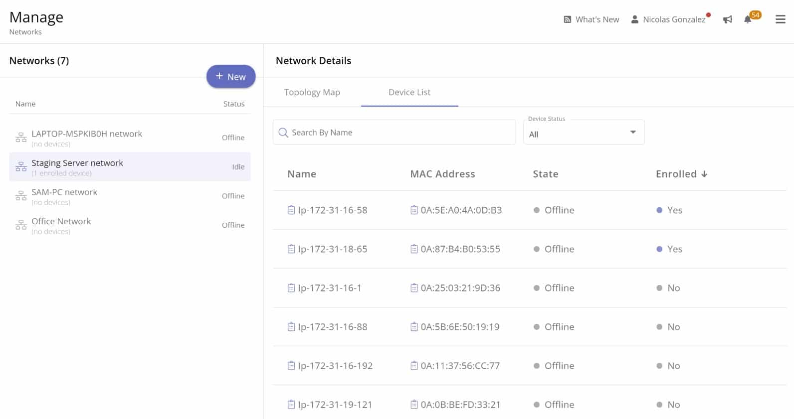 Pulseway Network Management