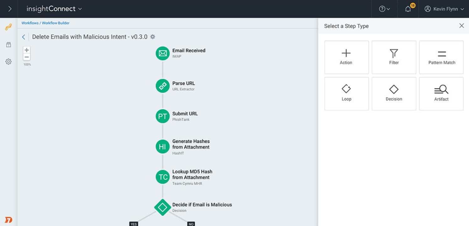 Rapid7 InsightConnect SOAR