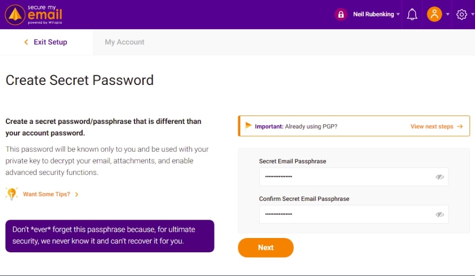 SecureMyEmail email protection