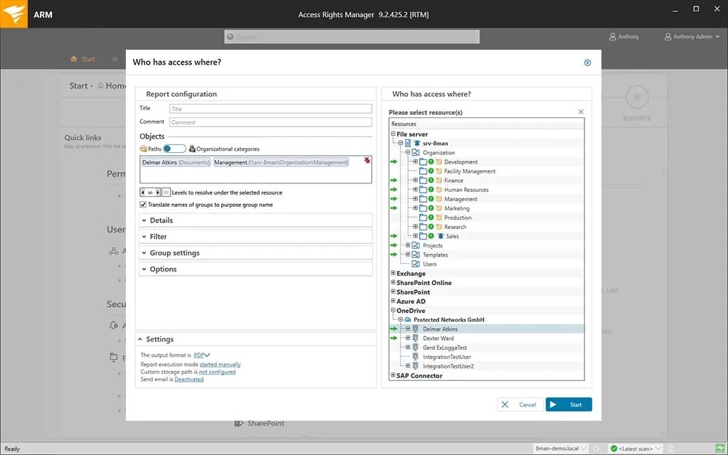 SolarWinds Access Rights Manager