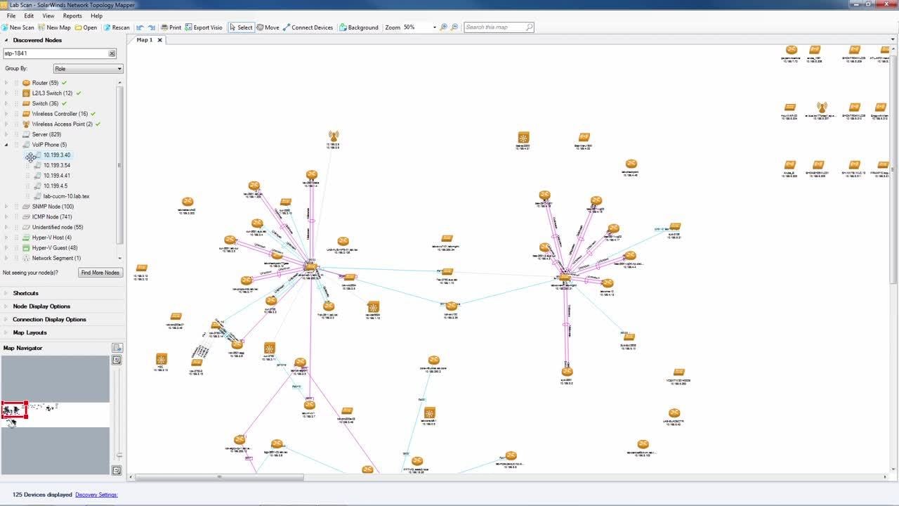 SolarWinds Topology Mapper