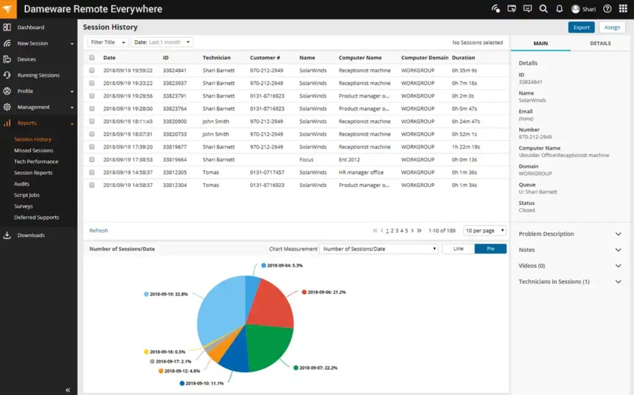 Solarwinds Dameware Remote Everywhere