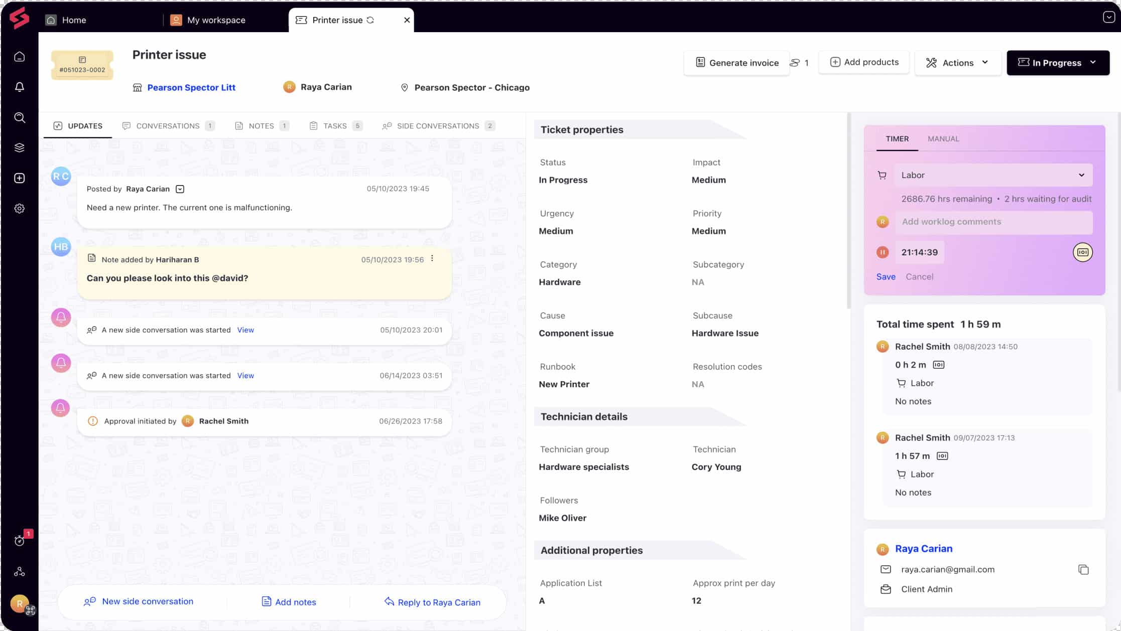 SuperOps PSA Software For MSPs