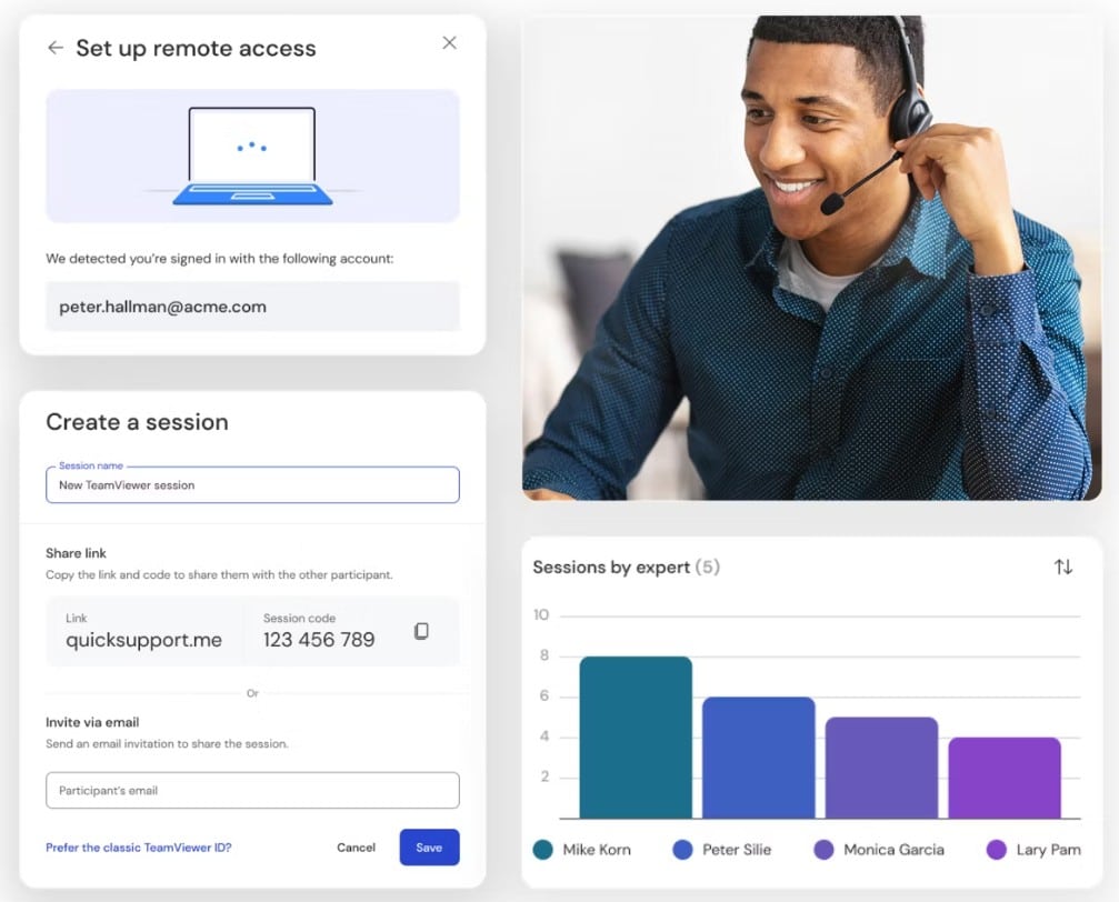 Teamviewer Remote Access Support
