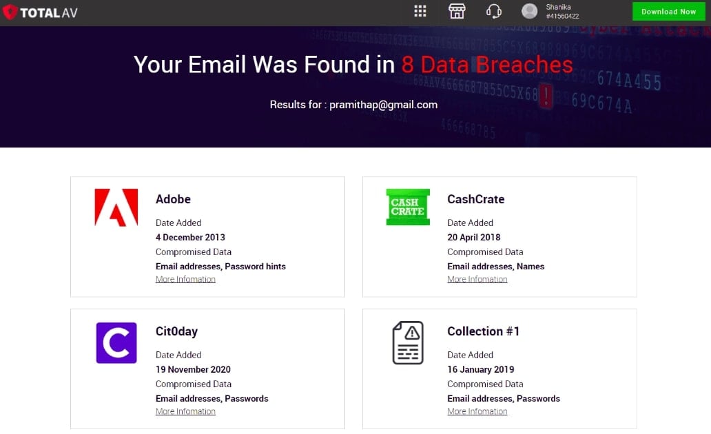 TotalAV antivirus tool