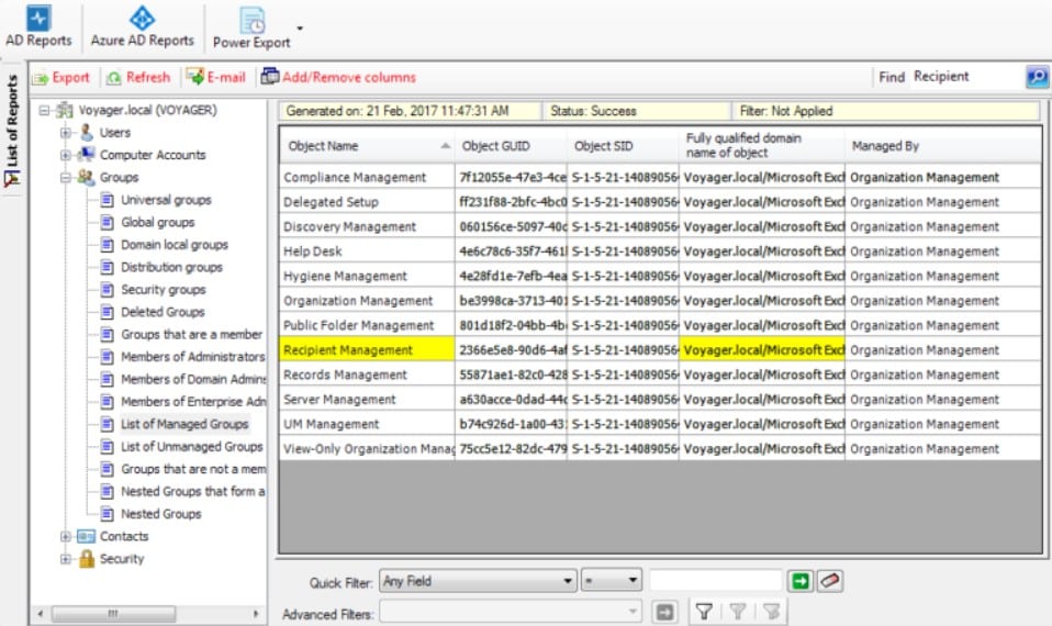 Vyapinsoftware ARK for active directory
