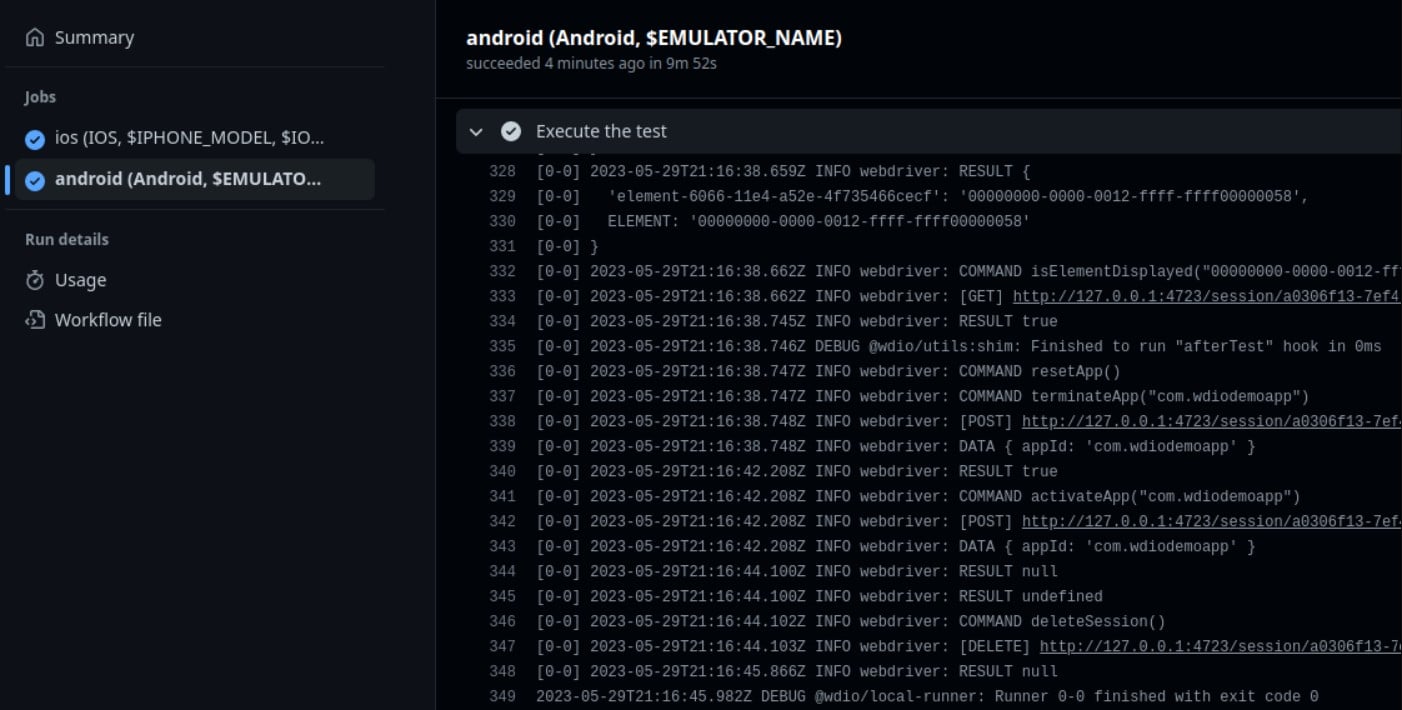 Webdriver software testing