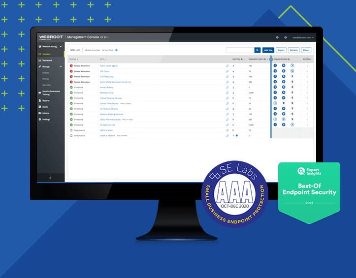 Webroot Business Endpoint Protection