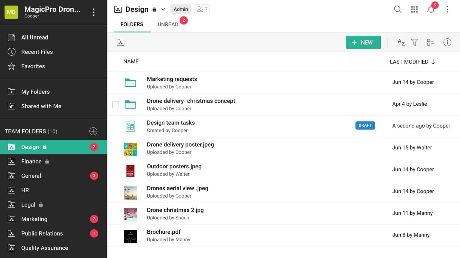 Zoho Workdrive