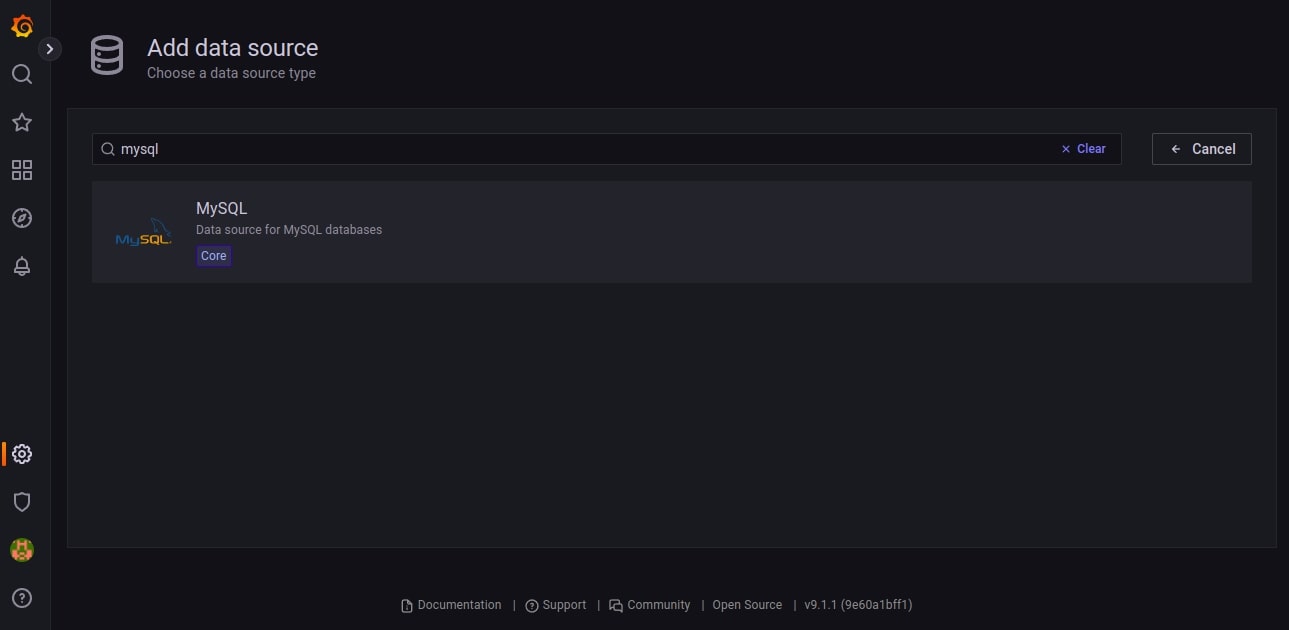 add data source