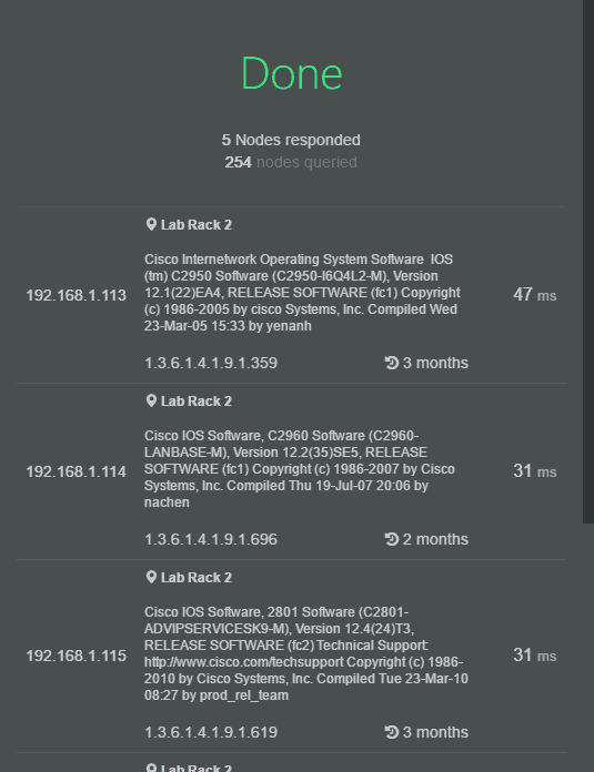 SNMP Scanner from Adrem Software