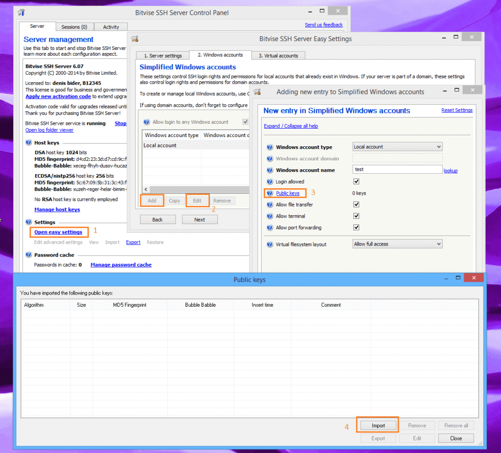 Bitvise SSH Server