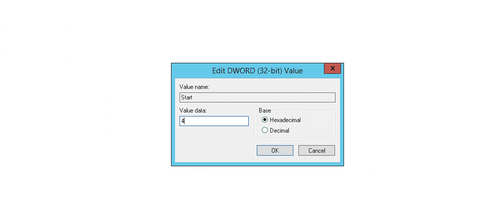 change dword value