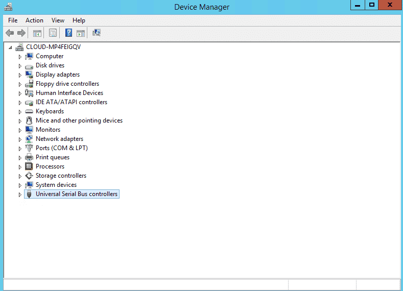 device manage window