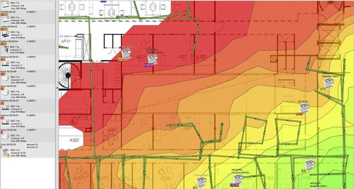 wifi heat map wifi heat map
