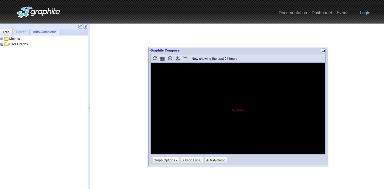 graphite welcome page