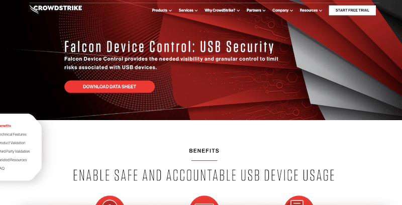 CrowdStrike Falcon Device Control