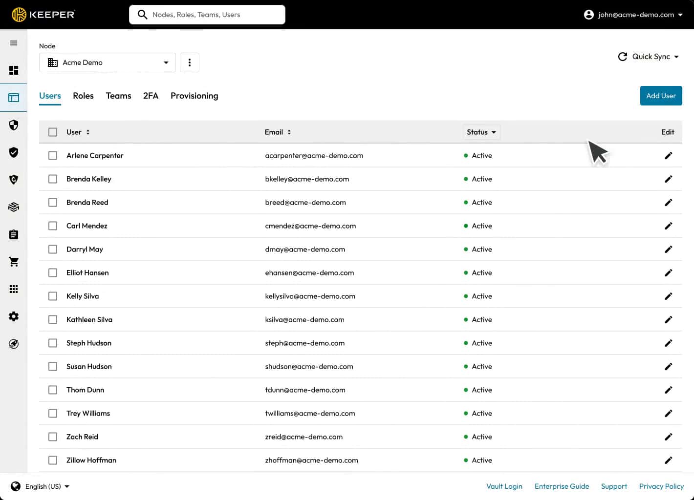 Keeper Business Password Manager Vault